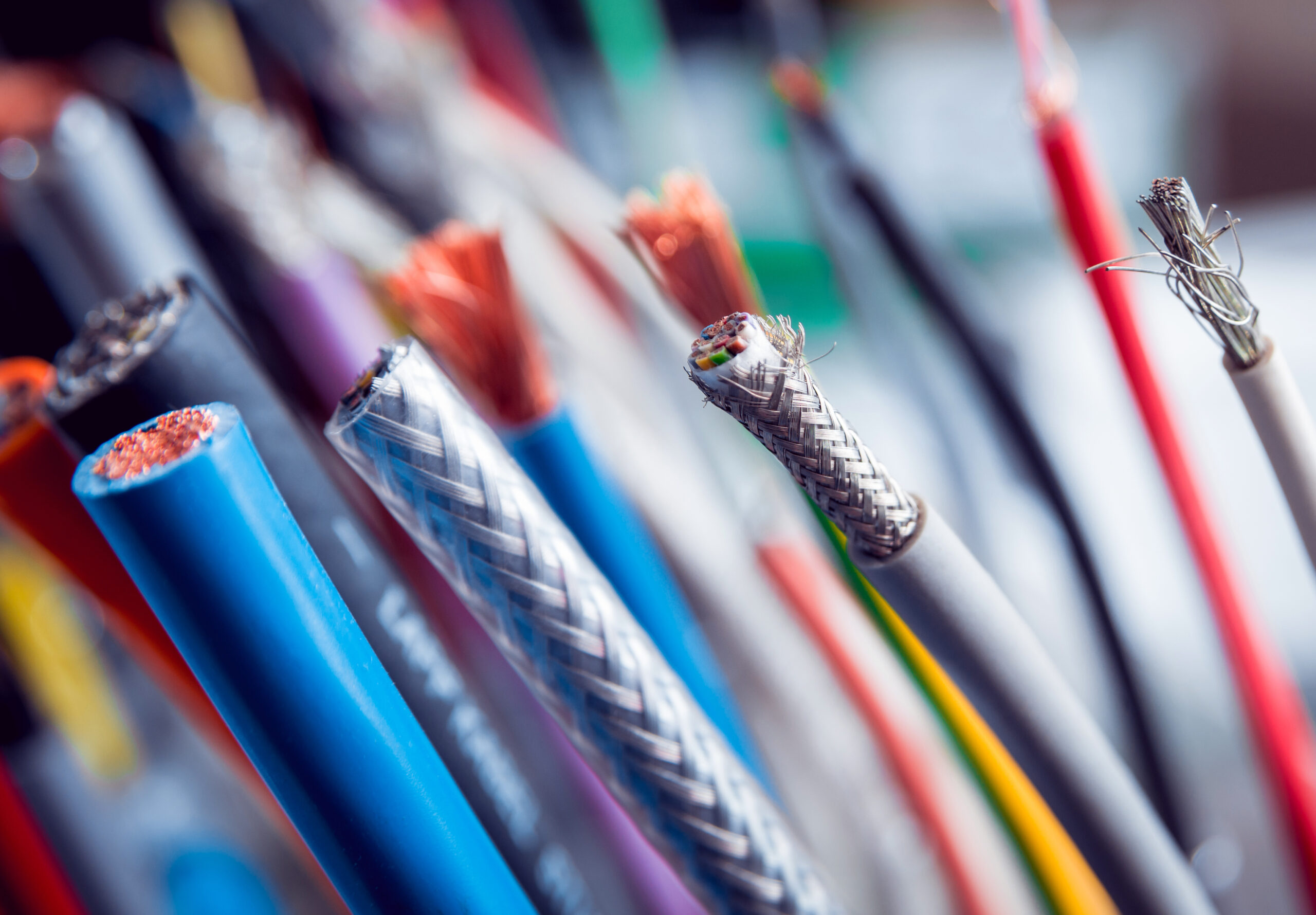 Electrical equipment. Background and texture